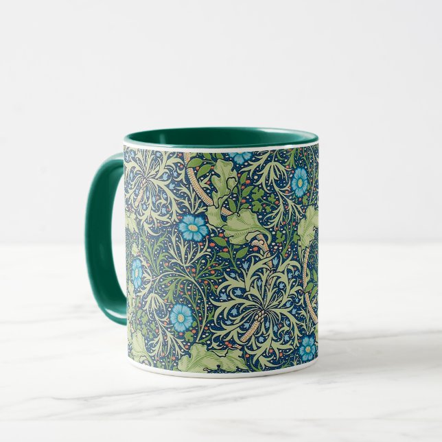 Caneca Algas marinhas, William Morris (Frente Esquerda)