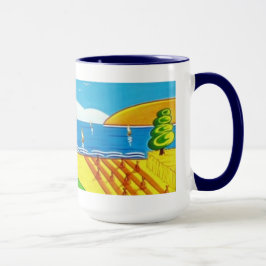 Caneca Algodão irlandês com árvore Mug