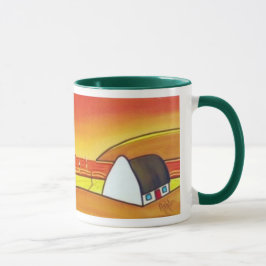 Caneca Algodão irlandês na Sunset Mug