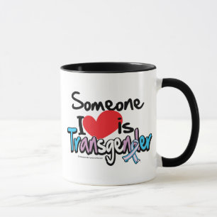 Caneca Alguém amor de I é Transgender