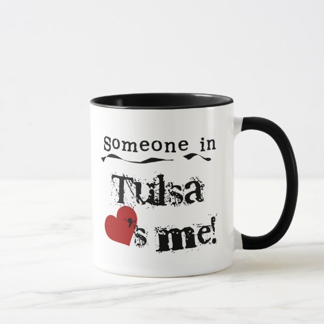 Caneca Alguém em Tulsa (Direita)