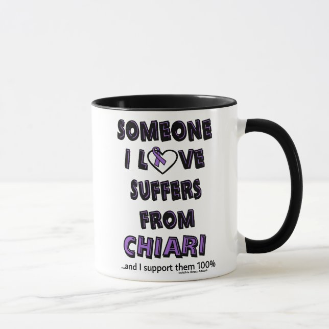 Caneca Alguém Que Eu Amo... Chiari Mug. (Direita)