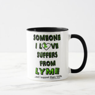 Caneca Alguém Que Eu Amo... Lyme Mug.