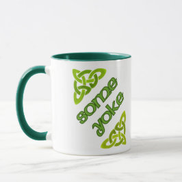 Caneca Algum Yoke - Irlandês Engraçado Design Mug