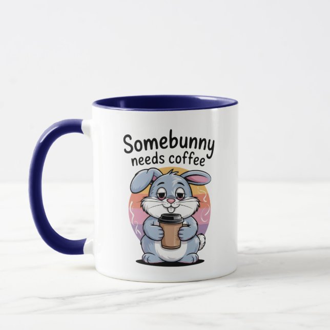 Caneca Algumas Coelhinhas Precisam De Mug De Café (Esquerda)