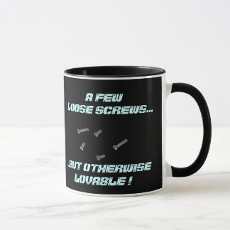 Caneca Alguns parafusos fracos