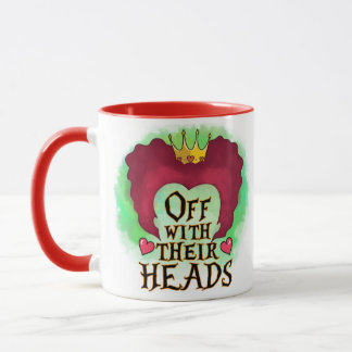 Caneca Alice in Wonderland Queen Of Hearts Big Head