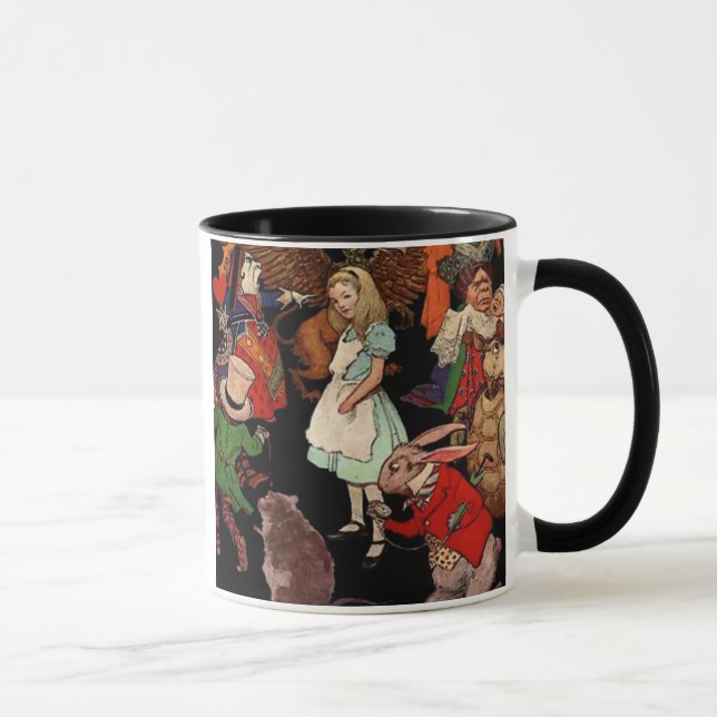 Caneca Alice no país das maravilhas (Direita)