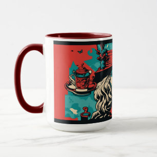 Caneca Alice no País das Maravilhas inspirou Mug
