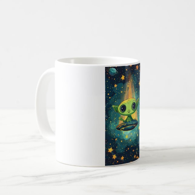 caneca alien stars (Frente Esquerda)