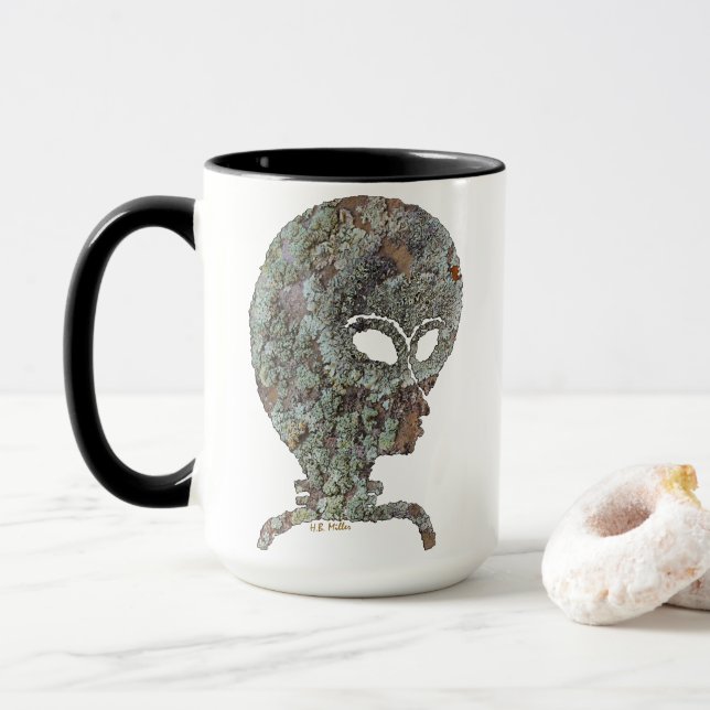 Caneca Alienígena antiga (Com Donut)