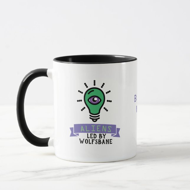 Caneca Alienígena da Equipe Scrimo (Esquerda)