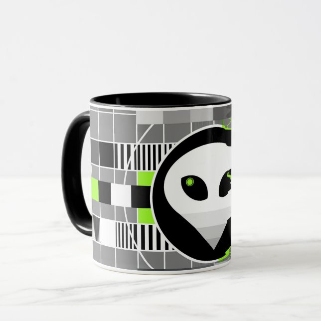 Caneca Alienígena de caneta (Frente Esquerda)