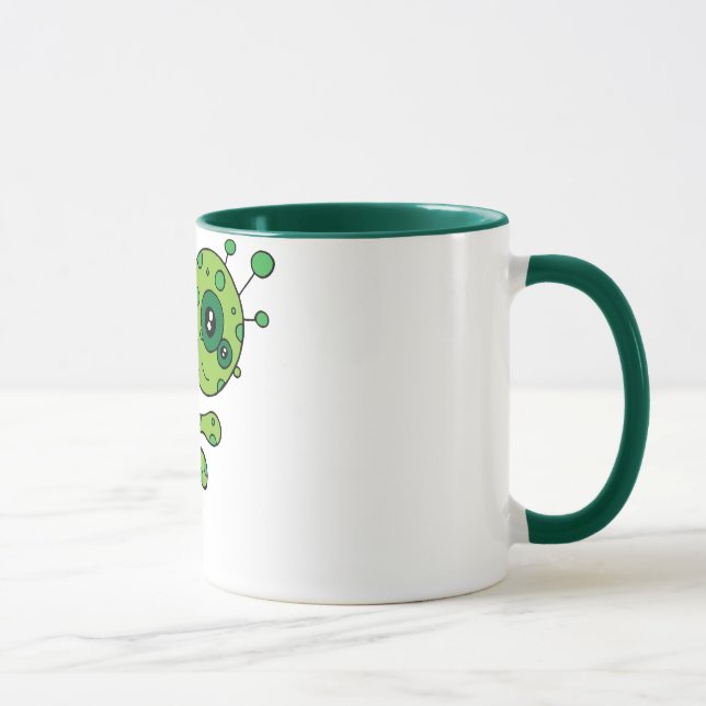 Caneca Alienígena pequena (Direita)