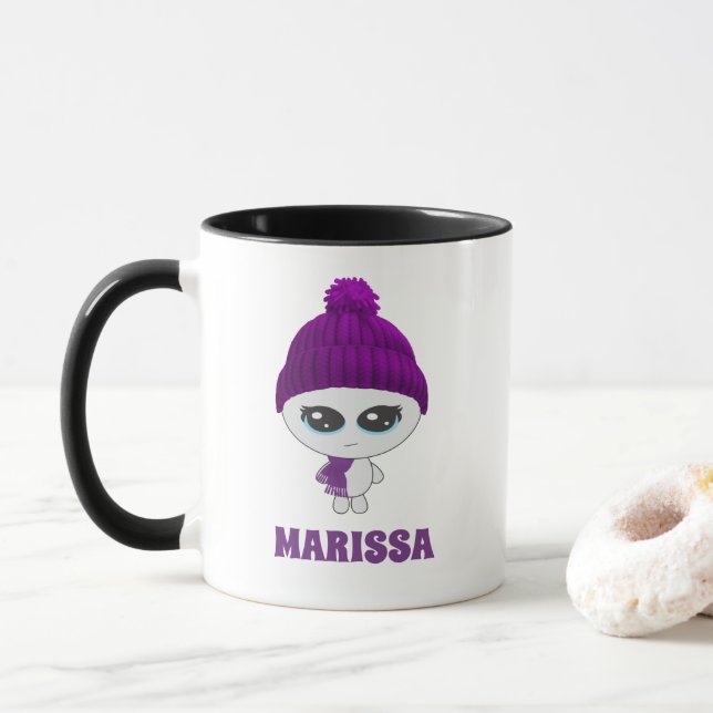 Caneca Alienígena personalizada (Com Donut)