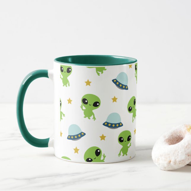 Caneca Aliens (Com Donut)