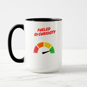 Caneca Alimentado pela Curiosidade