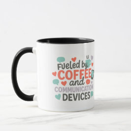 Caneca Alimentado por Café e Dispositivos de Comunicação