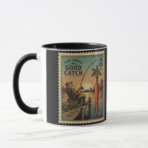 Caneca Alimentado por Plantas Boa Captura - Arte de Selo