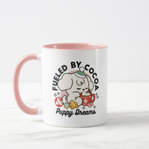 Caneca Alimentado por Sonhos de Cacau e Cãozinho - Cachor