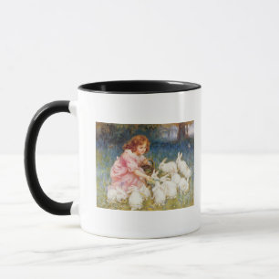 Caneca Alimentando os coelhos