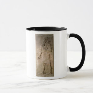Caneca Alivio de um guerreiro Assyrian
