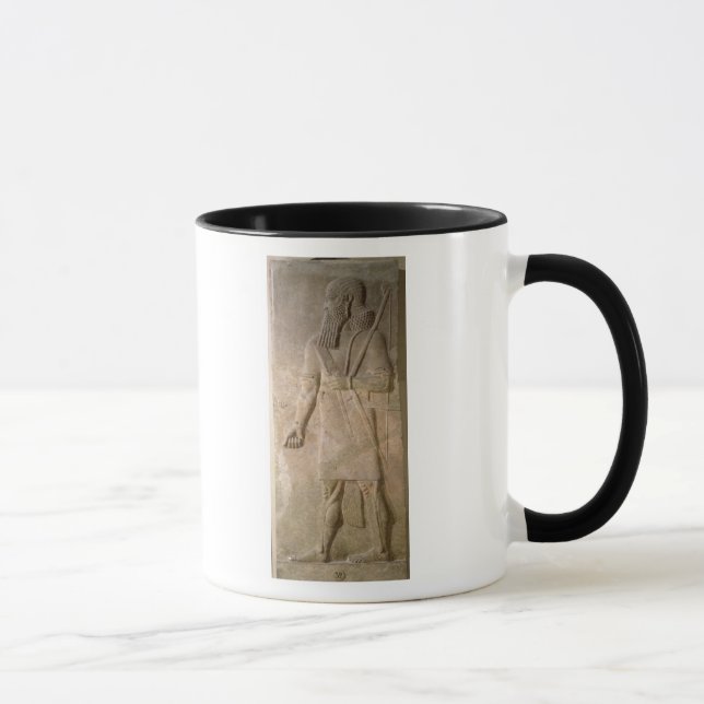 Caneca Alivio de um guerreiro Assyrian (Direita)