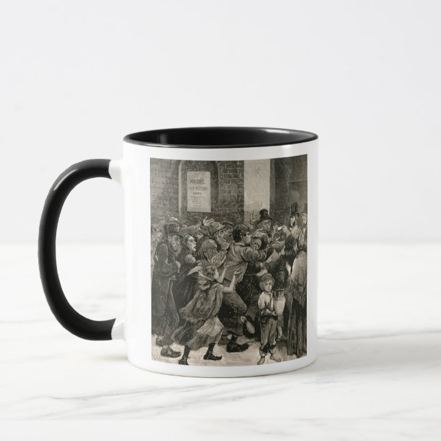 Caneca Alivio dos desempregados em Londres (Esquerda)