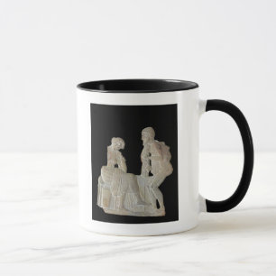 Caneca Alivio que descreve Odysseus e Penélope