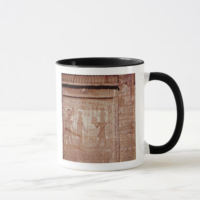 Caneca Alivio que descreve um faraó (Direita)