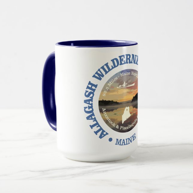 Caneca Allagash Wilderness Waterway (Frente Esquerda)