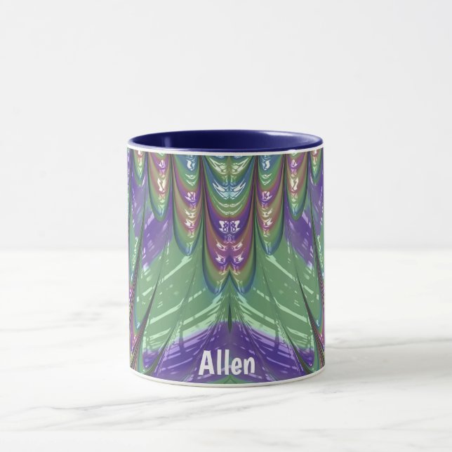 Caneca ALLEN ~ Mug personalizado ~ zany incomum (Centro)