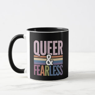Caneca Ally do Mês do Orgulho LGBT Sem Preto e Queer