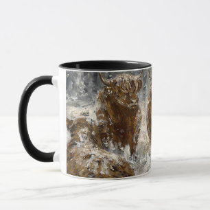 Caneca Alma das Terras Altas: Vacas Nevadas Caprichosas V