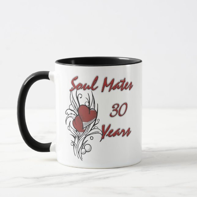 Caneca Almas gémeas 30 anos (Esquerda)