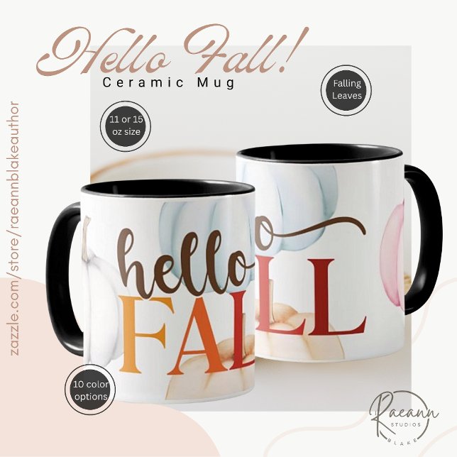 Caneca Alô Fall Cerâmica Mug (Criador carregado)