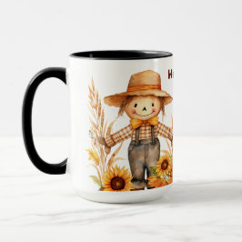 Caneca Alô Personalizado Fall Ya'All Coffee Cup, outono