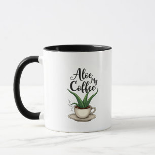 Caneca Aloe meu café