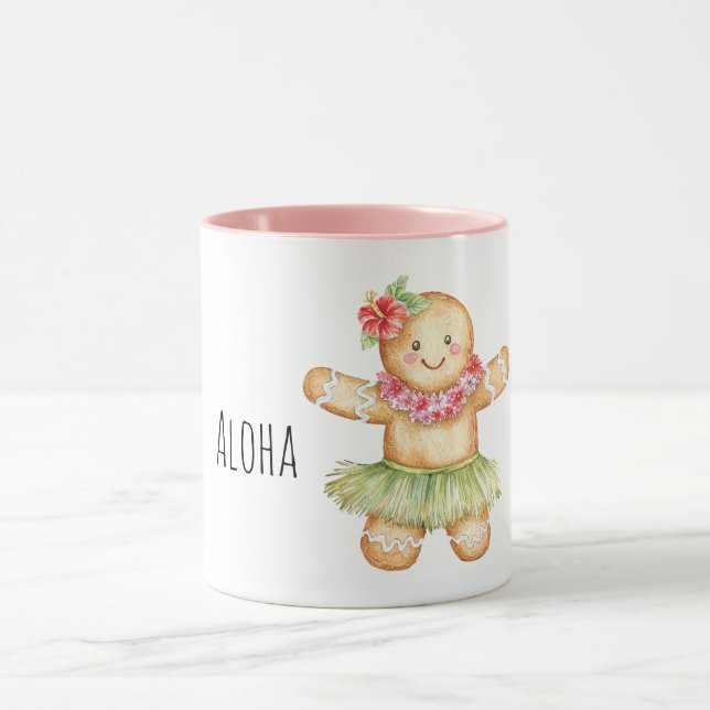 Caneca Aloha Gingerbread Cookie (Centro)