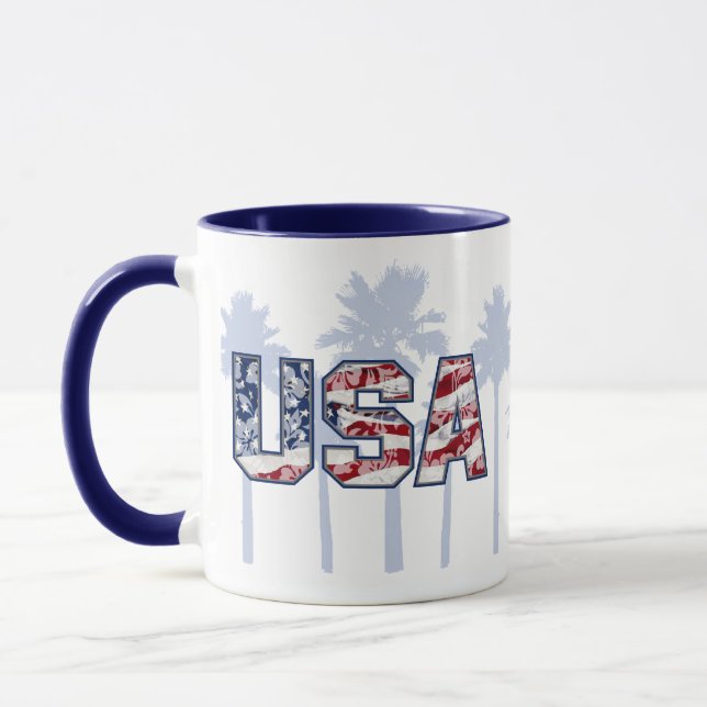 Caneca Aloha Palms USA Mugs (Esquerda)
