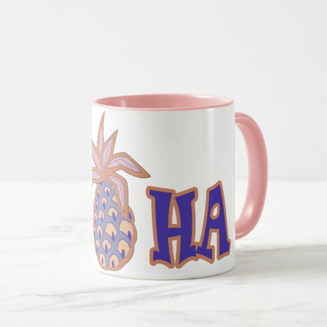 CANECA ALOHA PINEAPPLE (Frente Esquerda)