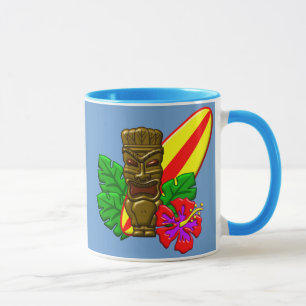 Caneca Aloha surfista de Havaí