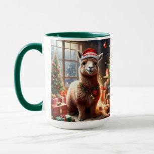 Caneca "Alpaca apresenta: Um Conto de Natal"