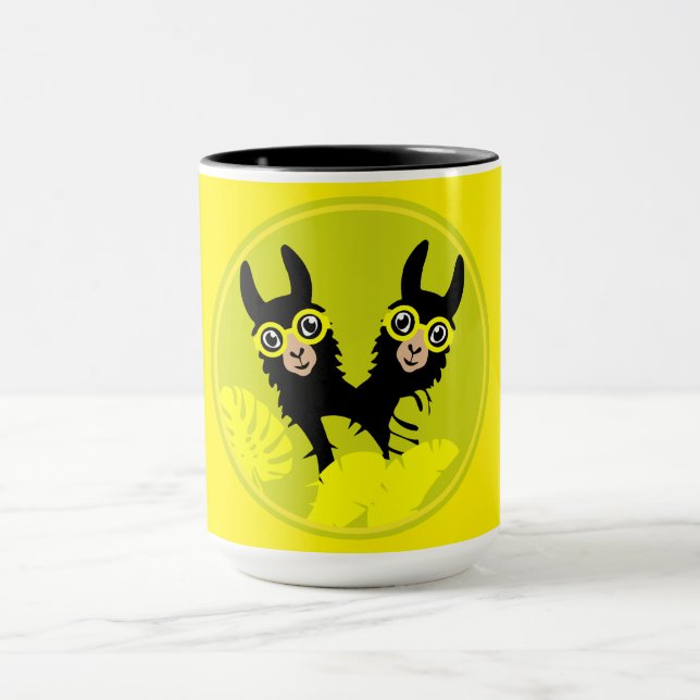 Caneca Alpaca llama Twins (Centro)