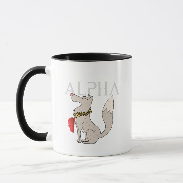 Caneca Alpha Wolf (Esquerda)
