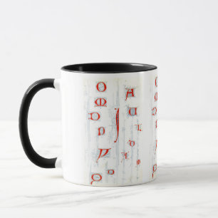 Caneca Alphabet Mug