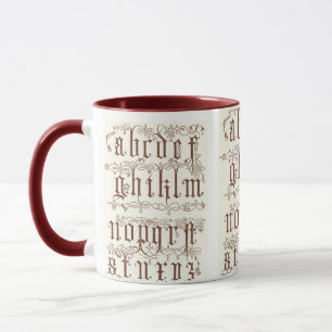 Caneca Alphabet Mug