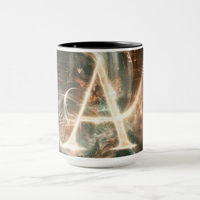 Caneca Alphabet Mug: 'A' (Centro)
