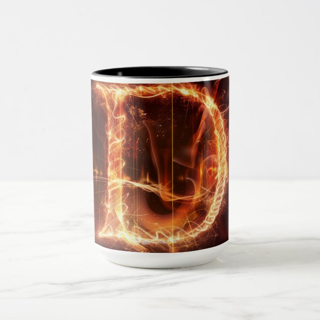 Caneca Alphabet Mug: 'D' (Centro)