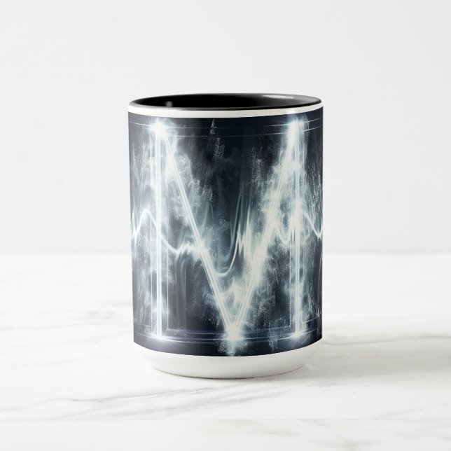 Caneca Alphabet Mug: 'M' (Centro)